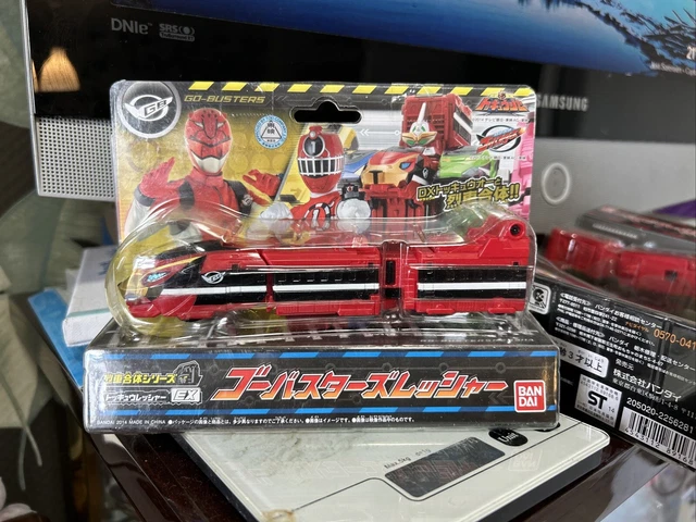 Go Busters Ressha TOQGER TOKKYUGER EX power rangers Go Busters Ressha train set red ...