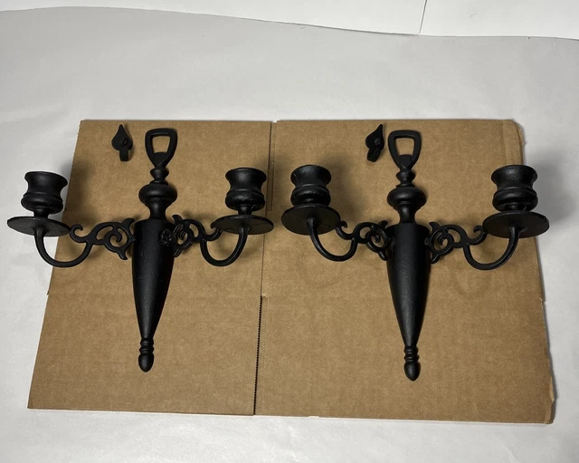Pair Handmade Wood Green Square Base Round Candle Holders Display ws2231S Pair Handmade Wood Green Square Base Round Candle Holders Display ws2231S