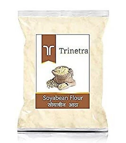 Soyabean Atta Farina Per Proteine Immunità Potenza Vegetarian Dieta 500g