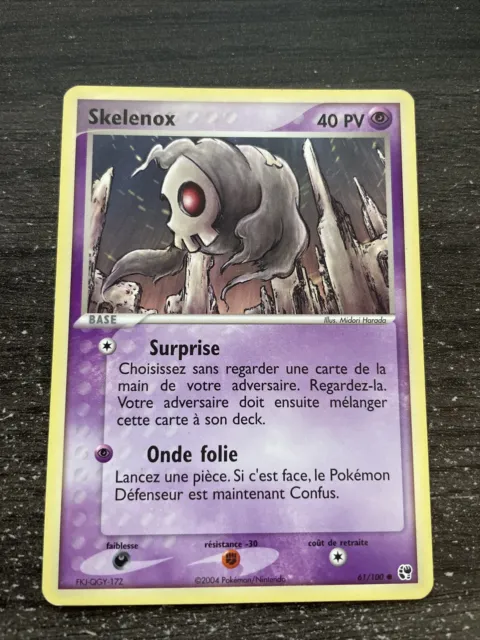 Skelenox Unco - Pokémon 61/100 Ex Tempête De Sable Proche Du Neuf/Nm