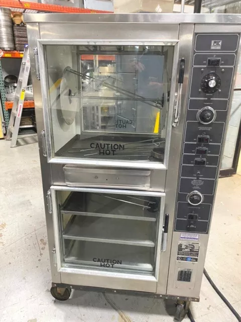 Oven Rotisserie  BK Ind. Md. LMW-S Oven & Warmer / See Through 4 Glass Doors