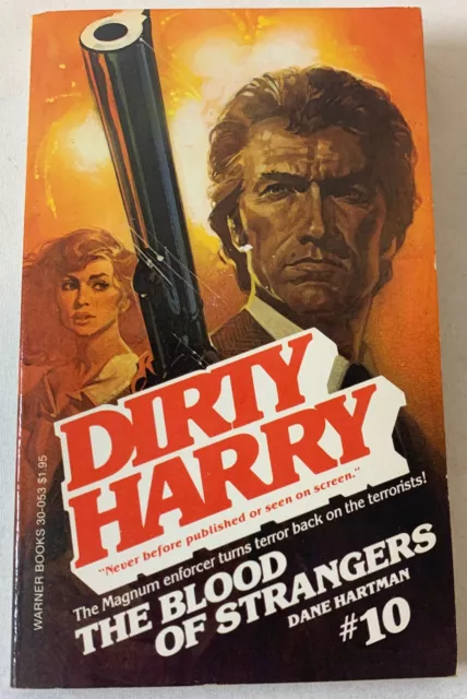 1982 Clint Eastwood Dirty Harry #10 ~ Le Sang De Strangers Livre