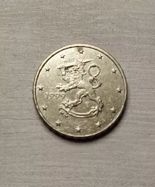 10 Cent 1999 Finnland Münze - Rarität Euro Finland