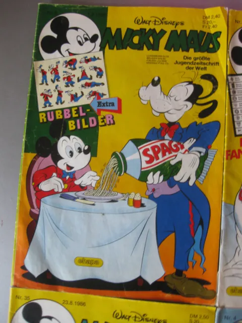Micky Maus Heft Nr. 6 vom 01.02.1986 Walt Disney
