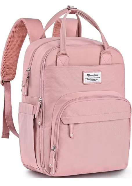 Diaper Bag Backpack, RUVALINO Multifunction Travel Back Pack for Girls,...
