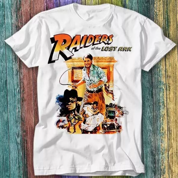 Raiders Of The Lost Ark Indiana Jones Movie T Shirt Top Tee 339