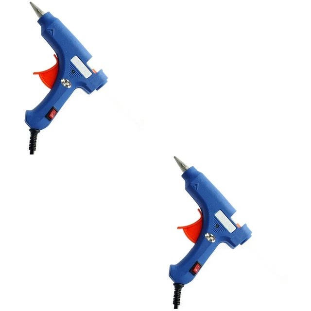 2 piezas 20w Kit de pegamento caliente para Hágalo Usted Mismo Pequeña Artesanía y Reparaciones Rápidas en