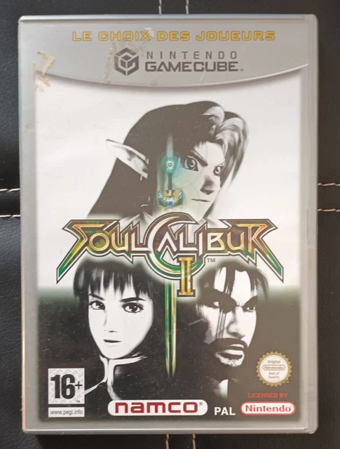 Jeu Nintendo GameCube SoulCalibur II PAL FR Très Bon Etat Avec Manuel