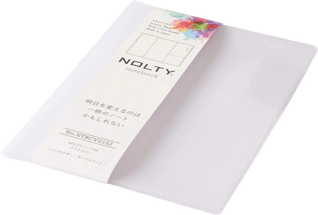 Japan Efficiency Association Management Center NOLTY Note Cover B6 Clear NTBC B6