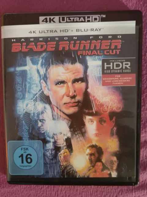 Blade Runner - Final Cut / 4K Ultra HD Blu-ray.(4K Scheibe fehlt)NEU nicht OVP