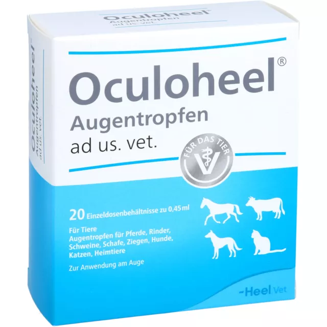 Oculoheel Augentropfen ad us. vet., 20 St. Lösung 6559470 3