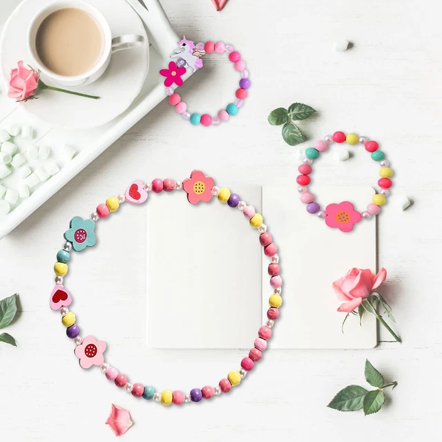 6 BRACCIALI PIGIAMA PARTY POVER AMICIZIA BORSA FESTA COMPLEANNO - Foto 5