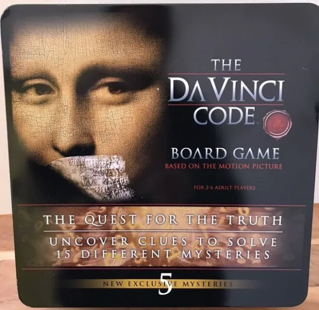 The Da Vinci Board Game...metal Case...new & Sealed    Ts