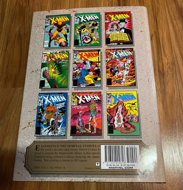 Marvel Masterworks Uncanny X-Men Vol. 10 Dm Variant 241 Hc Claremont Romita Jr. 2