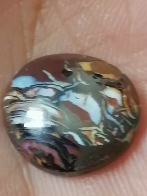 opale boulder 8,10ct australie non traitee , 15,54/14,64/4,44mm