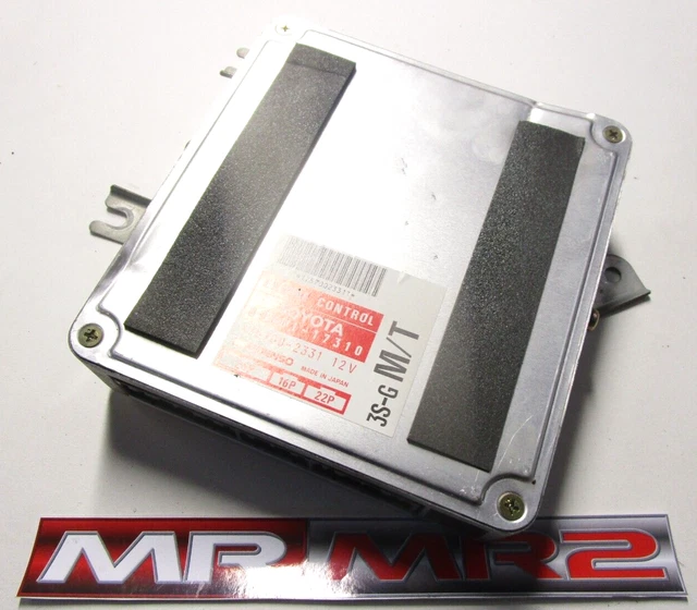 TOYOTA MR2 MK2 Revision1 UK Spec ECU Engine Control Unit Box 89661 ...