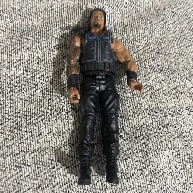 ROMAN REIGNS SHIELD WWE Mattel Basic Series Wrestling Figure WWF AEW ...