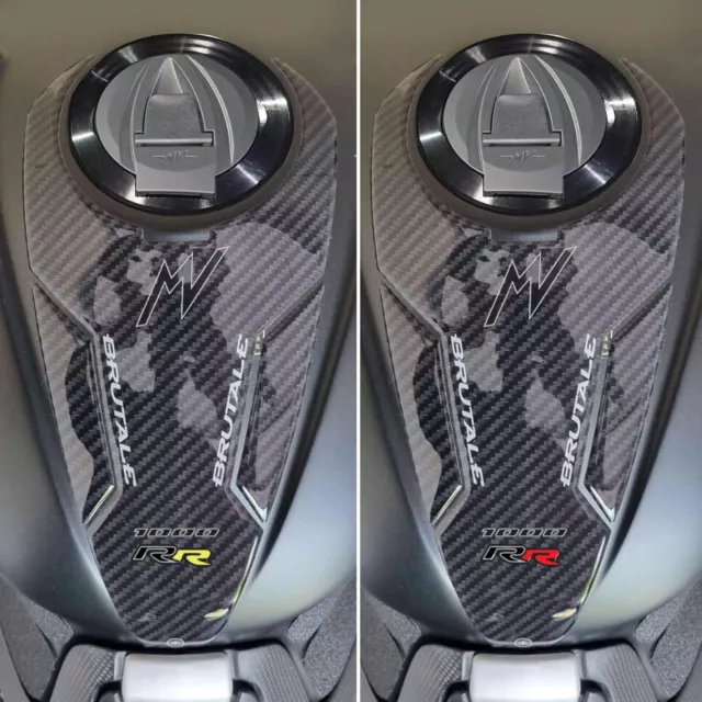 Protection Du Réservoir Adhésif 3D Moto Compatible Avec Mv Agusta Brutale 1000RR