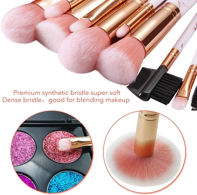 Pennelli Make up FILY  16 Set Di Pennelli per Ombretti Sintetici Premium per Cre 2