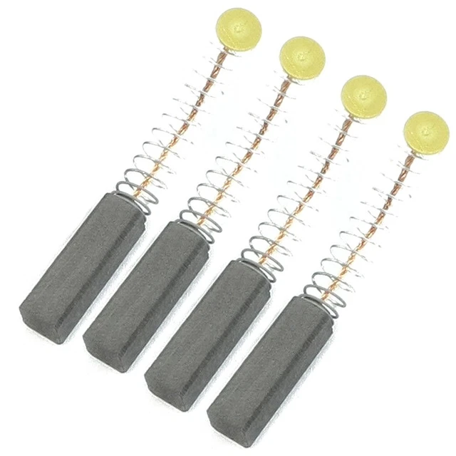 Enhance efficienza freno motore con spazzole di carbone 6 mm x 6 mm x 20 mm confezione da 4