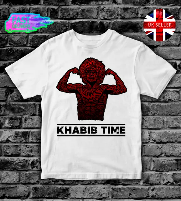 UFC MMA KHABIB Kids T-Shirt Top Boys Girls ADULTS MENS T SHIRT TSHIRT #3