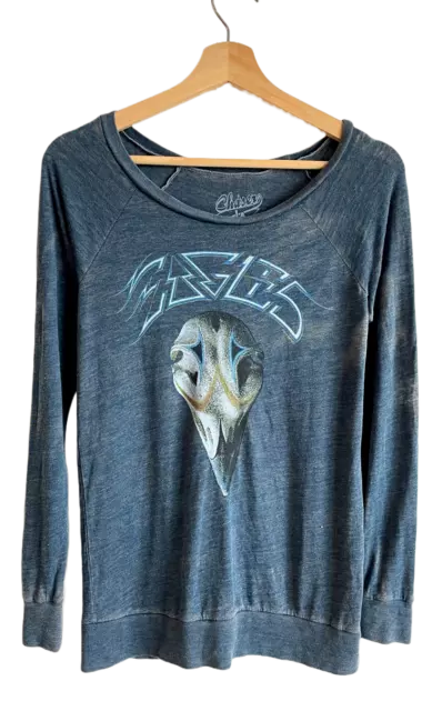 Eagles "Greatest Hits" Cover  Long Sleeve  t-shirt by Chaser Brand 70's Rock Tee