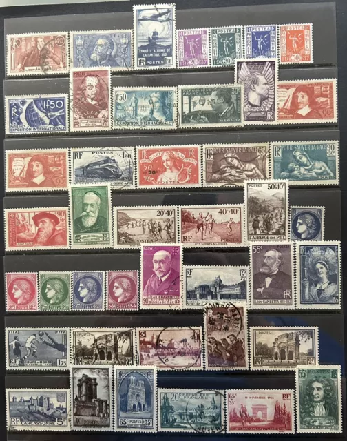 France 1936-1940 issues MNH/MH & Used