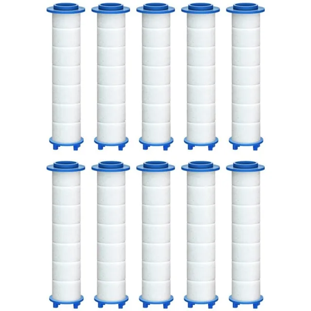 Filtro de ducha de 10 piezas para agua dura - rendimiento ducha filtro de agua F9C9