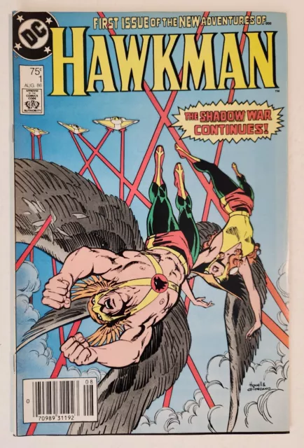 Hawkman #1 (1986, DC) VF/NM Newsstand