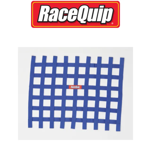RaceQuip 721025 Blue Non SFI Safety Ribbon Window Net Sprint Car Circle Track