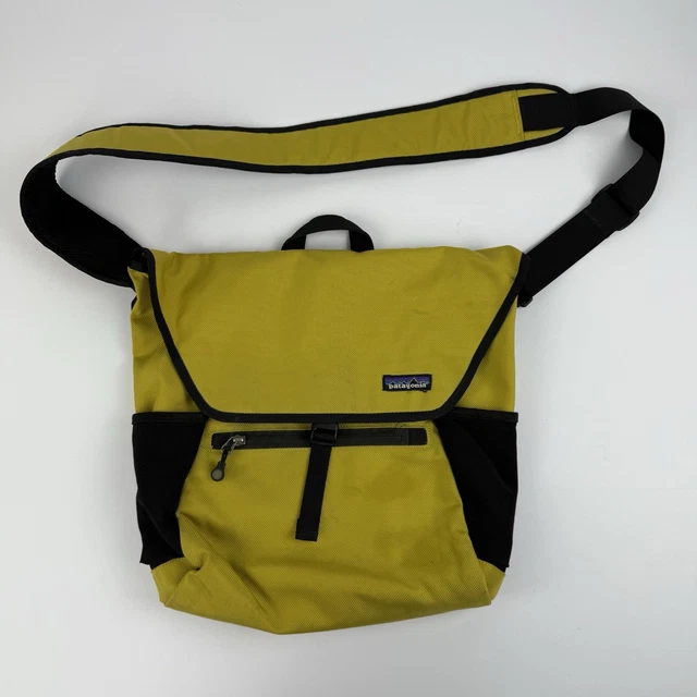 patagonia vertical mass messenger bag Vintage Patagonia Vertical Mass Crossbody Sling Bag Gray Travel Laptop  Messenger