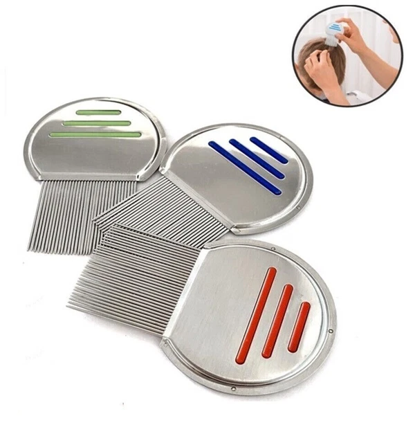 Nitty Gritty Lice Nit Comb Head Lice Treatment Stainless Steel Metal Comb