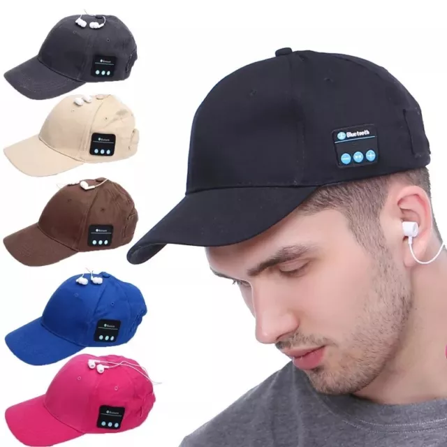 Casquette Bluetooth écouteur intégré kit main libre téléphone musique au choix