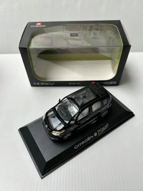 NOREV Citroën C3 Picasso Noir Défaut 1/43 Voiture Miniature Collection