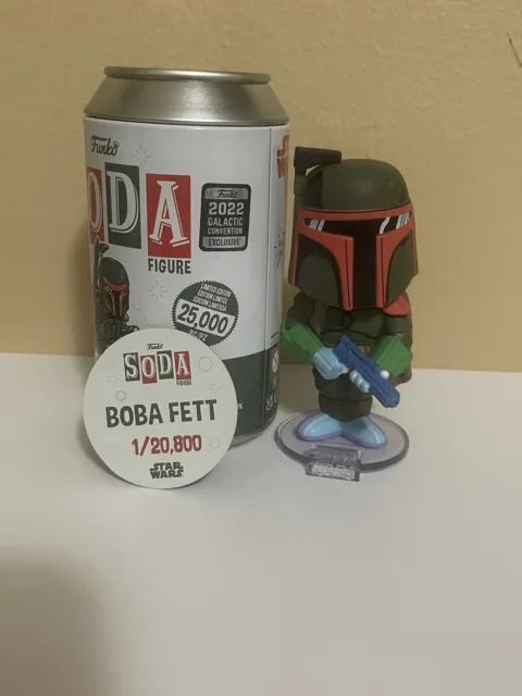 Funko Pop Soda Star Wars Boba Fett (2022 Galactic Convention Exclusive)