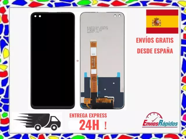 Pantalla completa original lcd+tactil para Oppo Reno 4Z 5G negra envio 24H