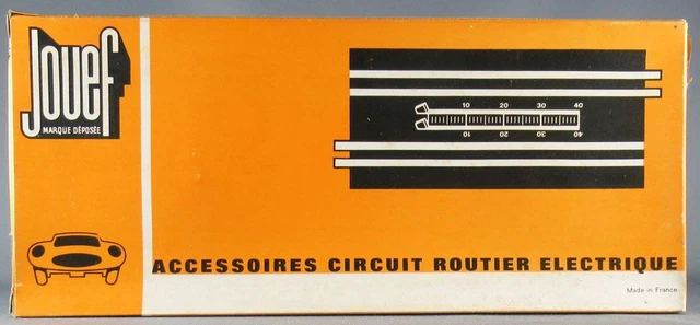 Jouef 3385 - Piste Droite Compte Tours 26cm Neuf Boite
