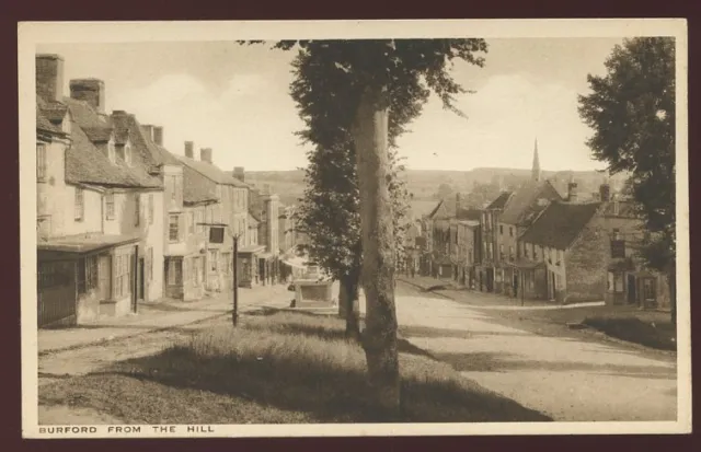 Oxon BURFORD from the hill early PPC Packer