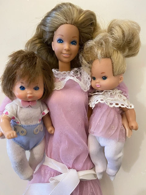 Penderie/change bébé »famille Doucoeur » Barbie - Mattel 1987 - Jeux & Jouets