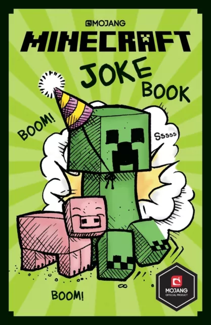Minecraft Joke Book by Mojang Paperback Book Free Shipping NEW AU