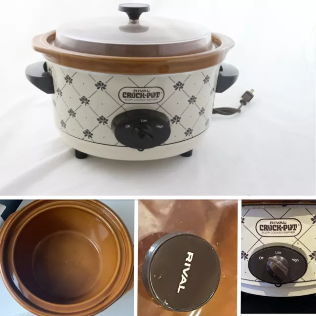 Rival Mode 31502 3.5 Quart Crockpot Crock Pot Slow Cooker -  UK