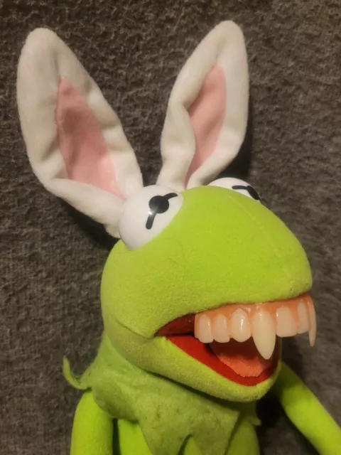 NANCO 15" Kermit the Frog Bunny Ears and Big Teeth Jim Henson