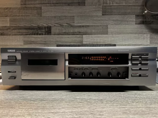 Yamaha Natural Sound Stereo Kassettendeck KX-493 Tape HiFi Vintage Dolby Compact
