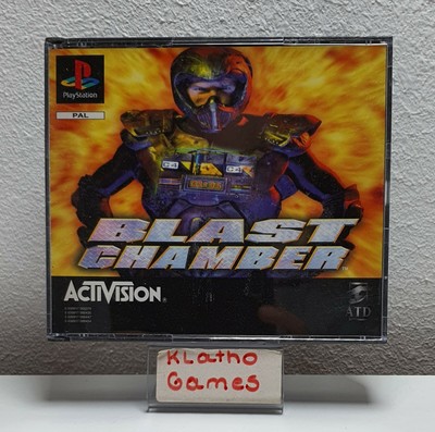 Blast CHAMBER ps1 GIOCO nessun manuale PLAYSTATION POST VELOCE testato BIG BOX VERSIONE 