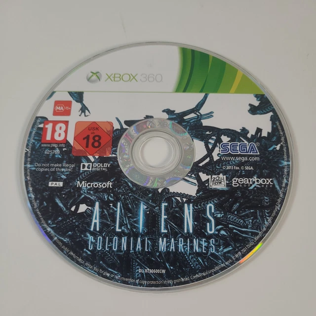*Disc Only* Aliens Colonial Marines Xbox 360 Action Shooter Video Game PAL