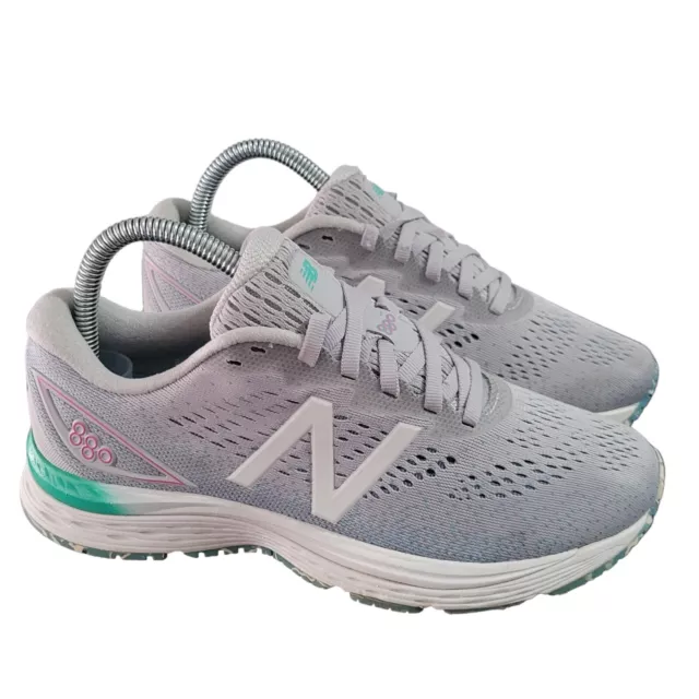 New Balance Shoes Womens 7B Gray 880 v9 Running Walking Training W880PP9