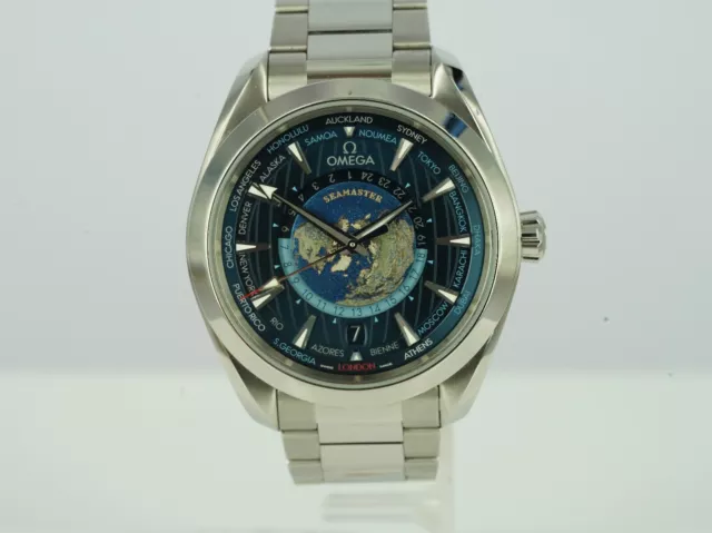 Omega Seamaster Aqua Terra 150M Worldtimer Ref 220.10.43.22.03.001