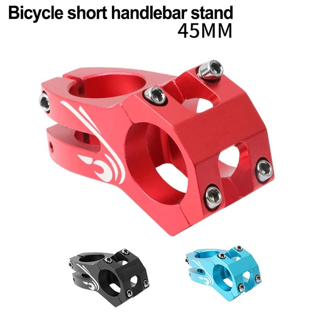 Stylish MTB Road Bike Handlebar Stem for 28 6mm Front Fork 45mm Length