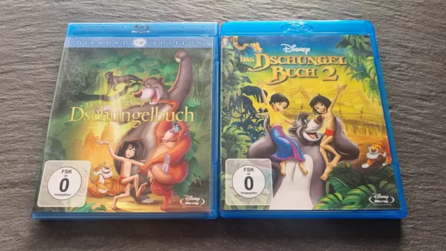 "Das Dschungelbuch" - Teil 1 & 2 [Blu-ray] - Walt Disney - DIE Klassiker!