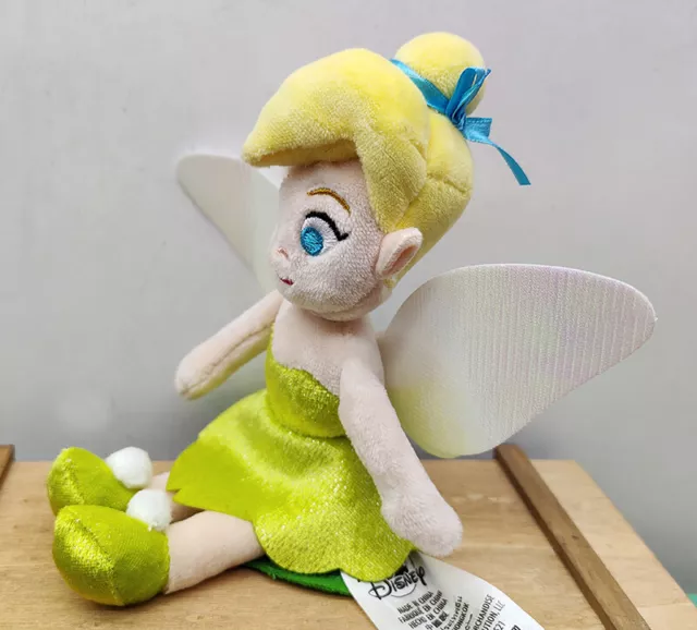 Authentic Disney Tinker Bell from Peter Pan Shoulder Pal Magnetic  Plush Doll 2